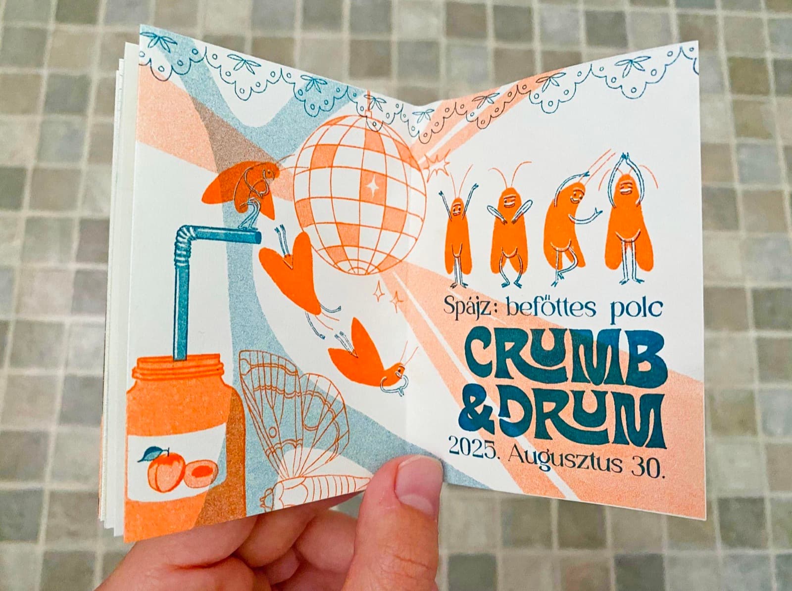 Crumb & Drum printed zine